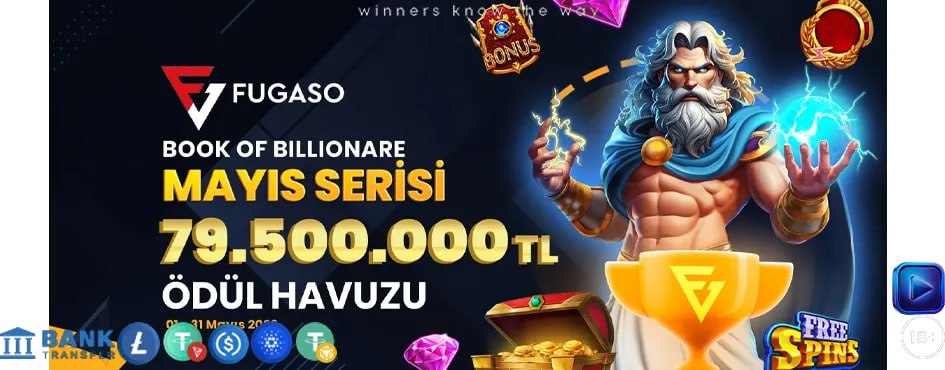 Fugaso Book of Billionare slot turnuva ödül havuzu görseli